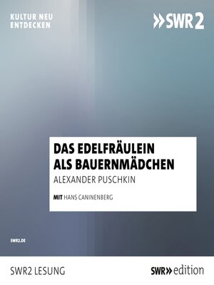 cover image of Das Edelfräulein als Bauernmädchen